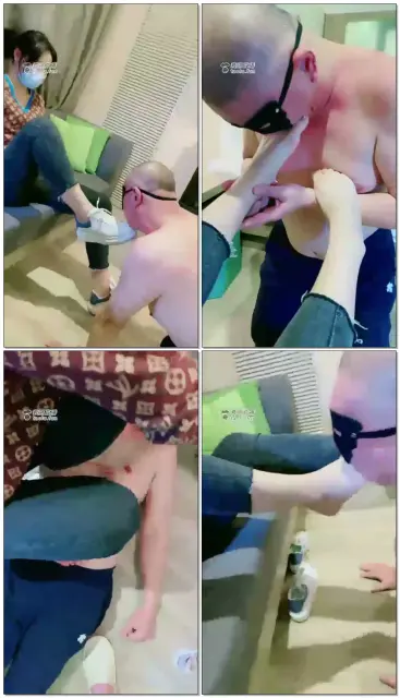 【久婵S】小白鞋可爱棉袜玩弄狗子