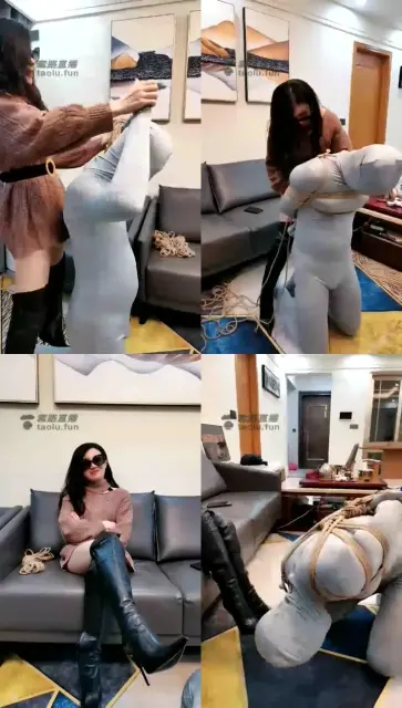 【苏老师苏曼S】苏曼女王捆绑强迫贱狗崇拜皮靴（上）