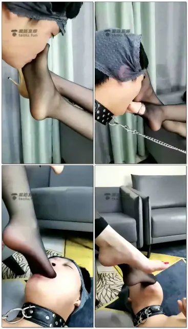 【苏曼】苏曼女王调教贱狗伺候黑丝脚