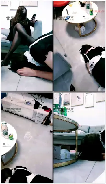 【南妮QUEEN】梅儿女仆的伺候足疗时刻