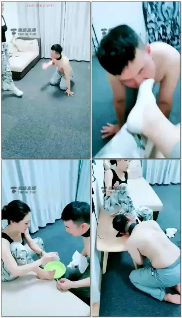 【墨云S】日常玩狗吃烟灰，骑马，强迫舔脏靴底（下）