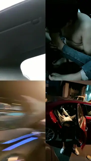 【虫虫】双女主车内调教 