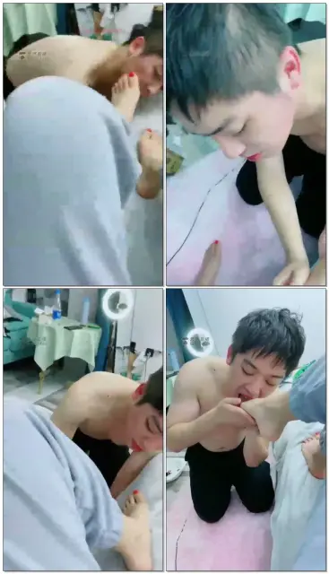 【猫熙S】耳光、舔脚、深喉场