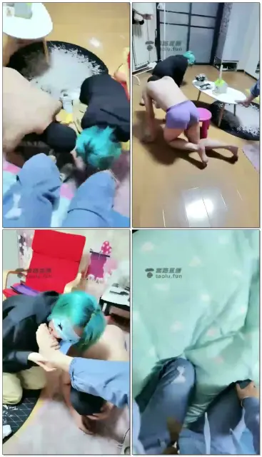 【糖糖S】（开发）素人口舌母狗被强迫舔食鼻涕