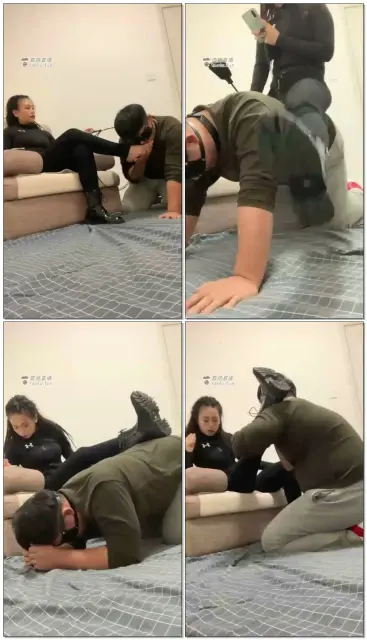 【燃一S】马丁靴原味脚气味羞辱+骑马