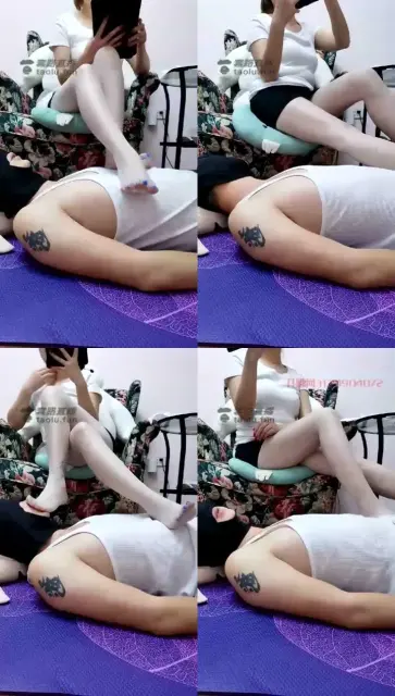 【冰城玫姿】超薄丝袜脚下的脚垫