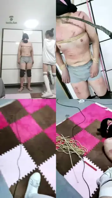 【芷晴】高清 鞭刑 踩踏轻口忽进 