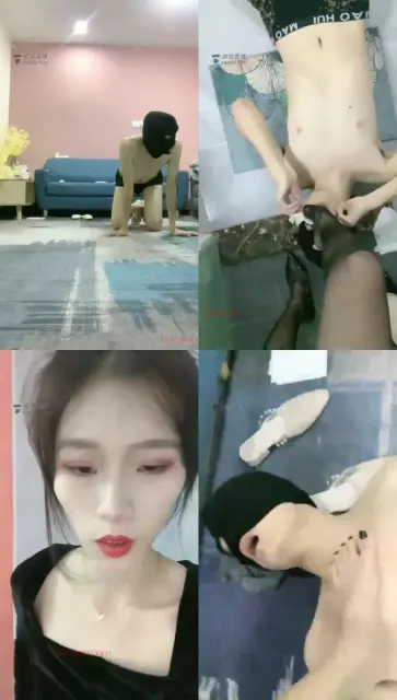 【希希s】挑战连续圣水，侍奉黑丝，舌头脚底按摩