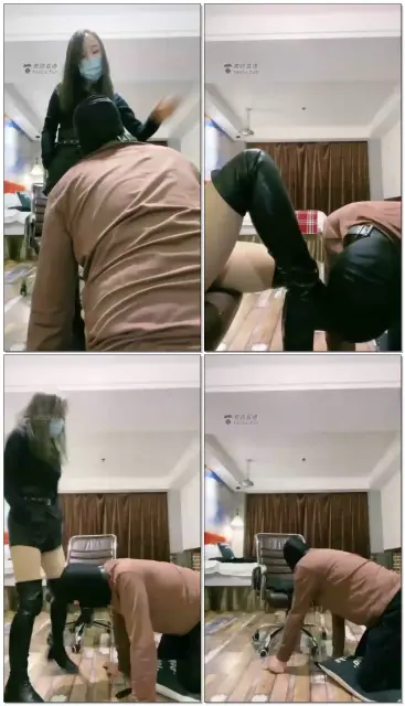 【乔安S】靴子里的原味真香，先把靴子舔干净