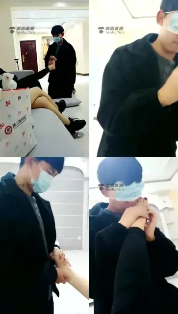 【雅豆闺蜜双S】舔脚