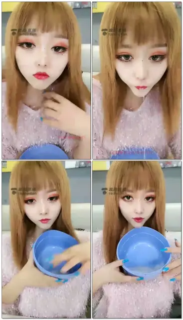 【浅夏S】小美女第一视角口水黏痰，鼻涕专场，狗嘴张开