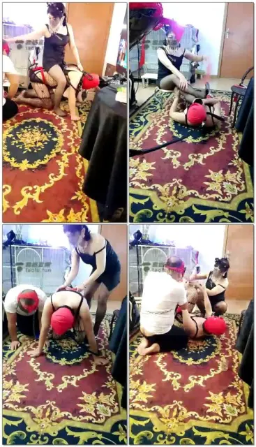 【青岛燃主】今天调教两个奴