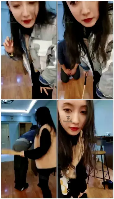 【羽殿下】长靴小白袜玩贱货