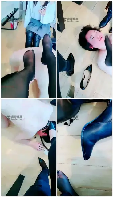 【御妈大大】双女王打屁股扇耳光踢裆