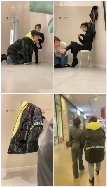【歌迪丝】带三婶逛街随调,商场里下跪!