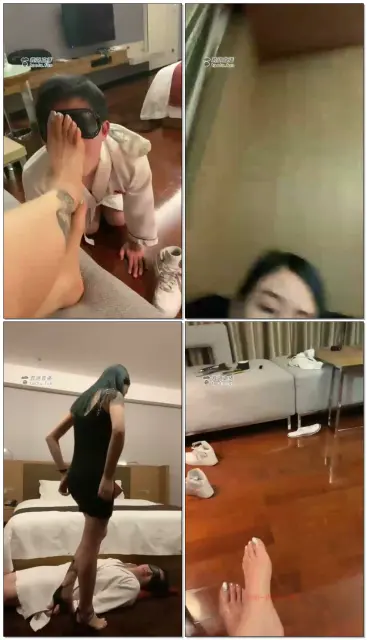 【橙七大大】贱狗舔脚放松