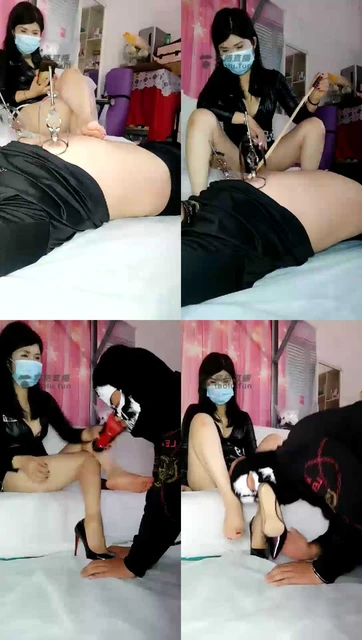 【紫钰大人】花式虐乳玩狗