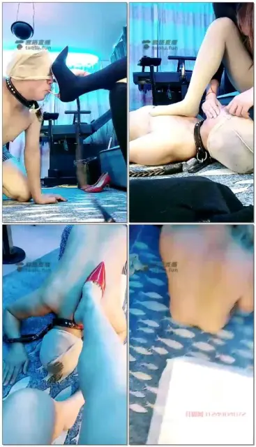 【天香百合】一早就犯贱,舌头鞋刷,清理脚丫,踩头插嘴