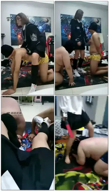 【夏馨S】调教私m,素人朋友惊呆,强制开发素人朋友,重度刑!