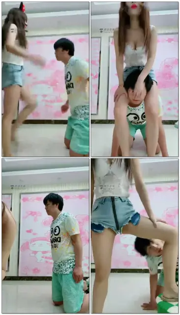 【兔粉粉女皇】老师偷看，学生耳光老师