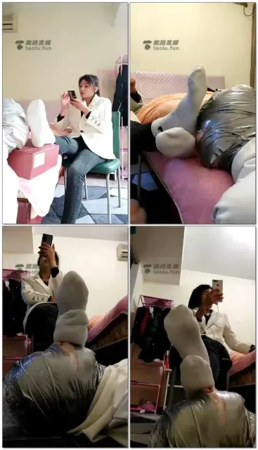 【安琪S】强制贱奴闻原味棉袜