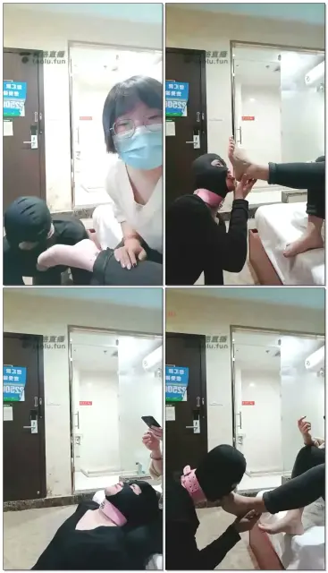 【柠萌小主】棉袜，口水喂食，舔手指