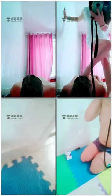 【魅影女神】憋坏的狗疯狂舔脚受虐,圣水,口水,重度脚深喉