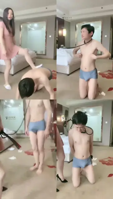 【瑞娜S】调教公务员瘦狗