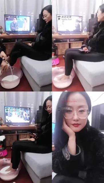 【女王菲主】夫奴服侍牛奶泡脚