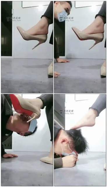 【南童S】调教应聘老师变舔狗，舔鞋足深喉