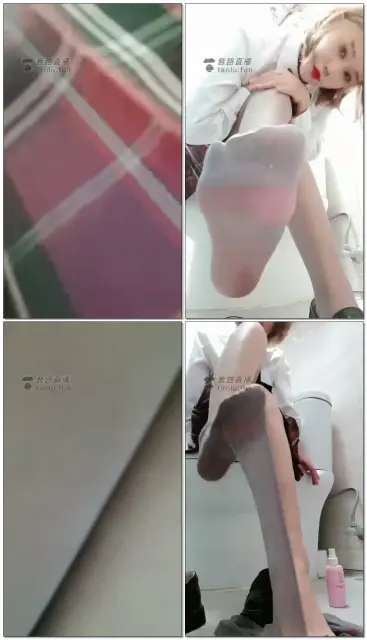 【白桃S】jk灰丝:被学姐抓进女厕所当厕所