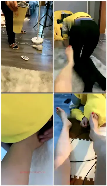 【甜心姥姥S】脚下犯贱的男友