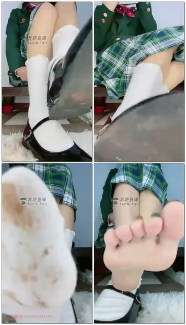 【绘子】小皮鞋棉袜裸足贴屏