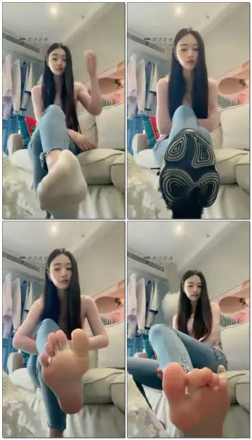 【仙女殿下】第一视角脚踩你全家羞辱