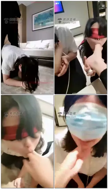 【微甜Sss】玩弄双女m，耳光圣水钻胯深喉，原味棉袜