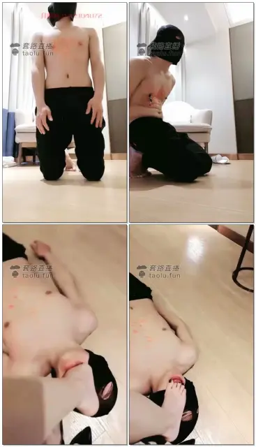 【樱樱学生主】最下贱的舔脚狗，深喉