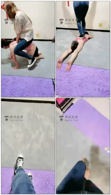 【梦幻大大】骚母狗做胯下玩物,钻胯,闻棉袜,脚耳光
