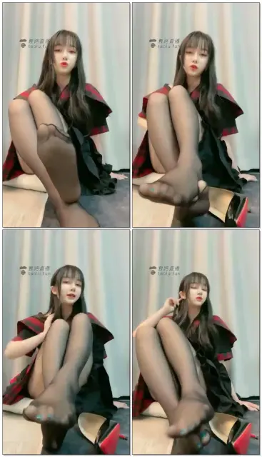 【樱桃大大】小女神少见的黑丝红绿灯