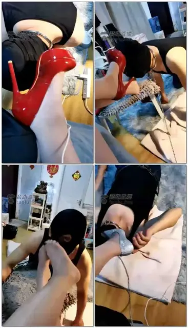 【乐爷】下飞机调教私奴踩踏耳光深喉