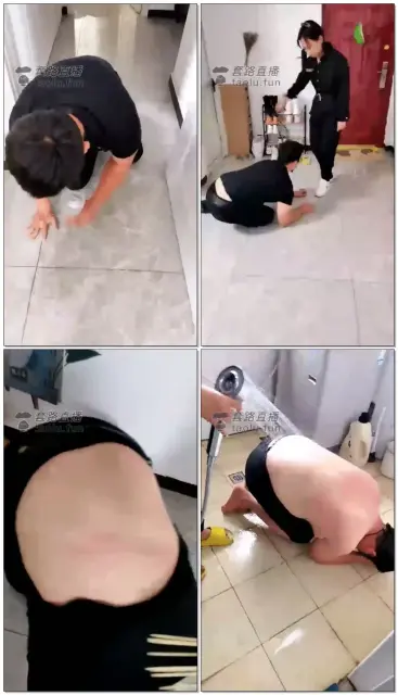 【燃一S】调教生活系列2（舔脚漱口水鞭打踢踹全体重踩乳）