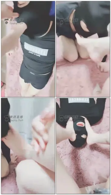 【灵竹】脚深喉,狗狗想吐,还得忍着【20分25秒】