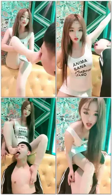【浅夏大大】歌厅调狗,口水,巴掌,玩乳头,舔腋下,舔鞋,舔脚,隐藏玩