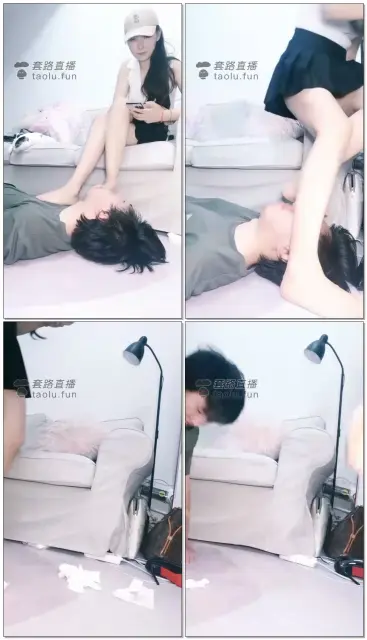 【久瑶女神】脚深喉插吐踩脸，吐了一地毯,应该让贱狗自己吃掉【41分13秒】