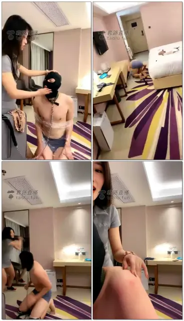 【禾未】调教;狠鞭贱畜鞋底抽脸暴踹m腿绞,内裤塞嘴套头凉拖抽脸爆头【52分37秒】