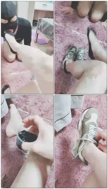 【灵竹】运动鞋虐狗,喂船袜泡水