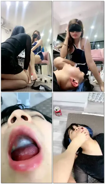 【上海悠悠】发骚的CD狗，贱到了极致，口水浓痰，耳光