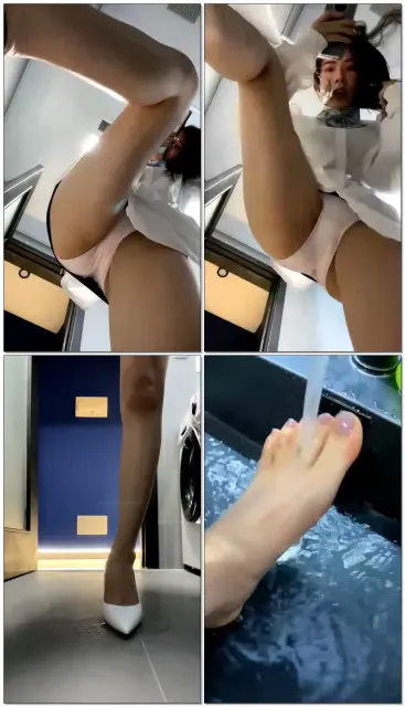 【芷晴】第一视角鞋底黑丝诱惑夸下内裤(榨精部分)