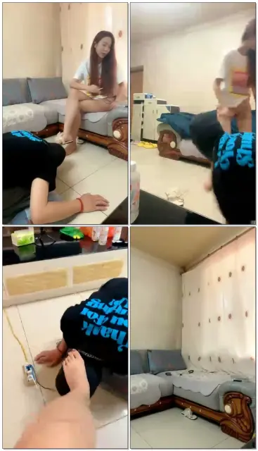 【沐清忧S】学生狗何候我还喜欢舔脚打死