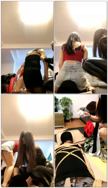 【艾拉S&十三姨S】抓住一个偷衣贼