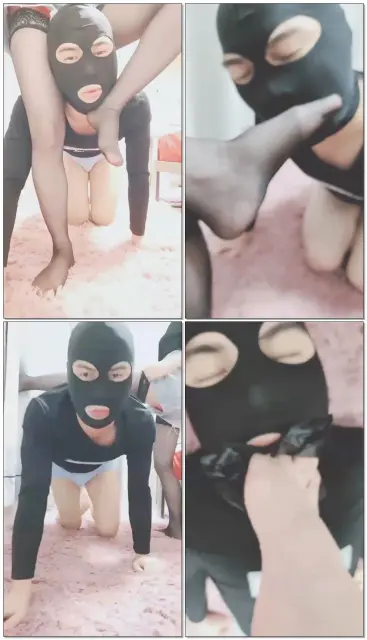 【灵竹】骑马+丝袜塞嘴